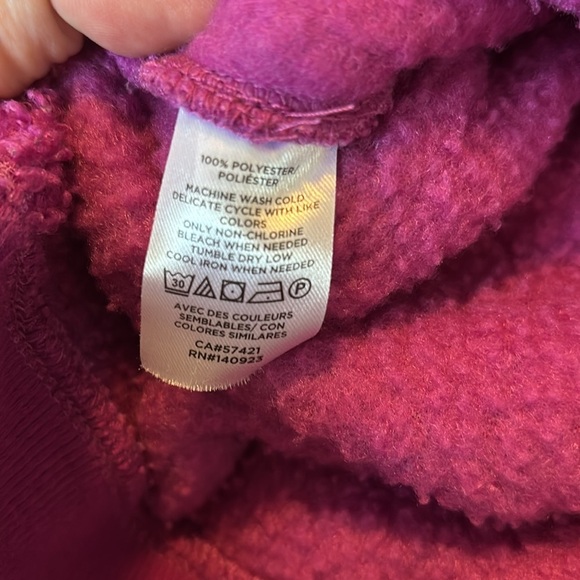 Loft women’s purple crew neck fuzzy oversized sweater size small - Picture 8 of 8